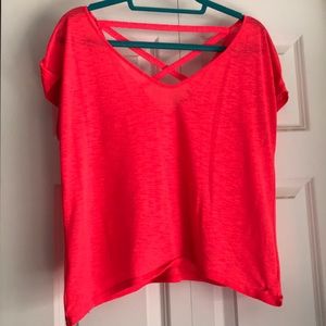 American Eagle Crop top cross back